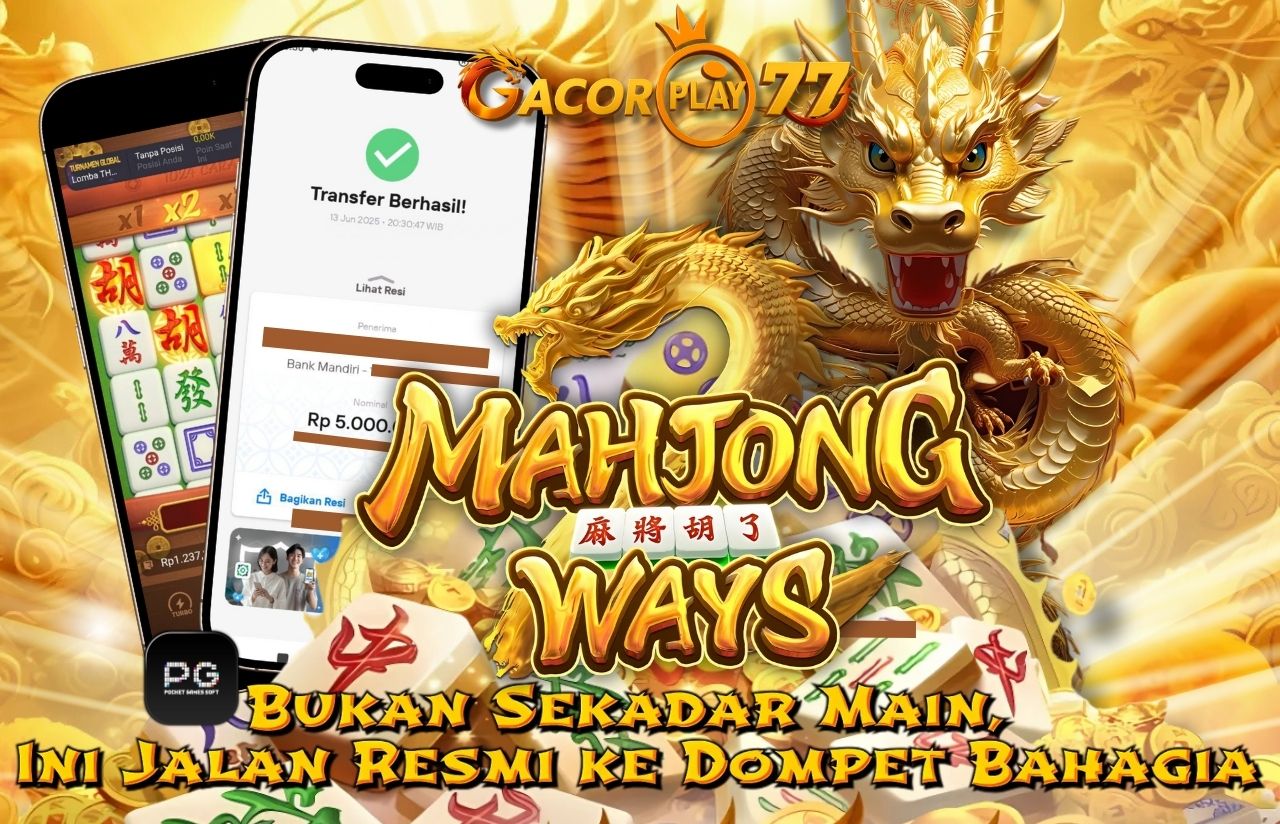 Selamat kepada user id : da***n Wede Rp 5.000.000 di Game MAHJONG WAYS PG SOFT Cair Gk Sampe 1 Menit! Menang Mudah di Gacorplay77